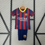 Barcelona 2013-14 Home Kids Kit - Image 2