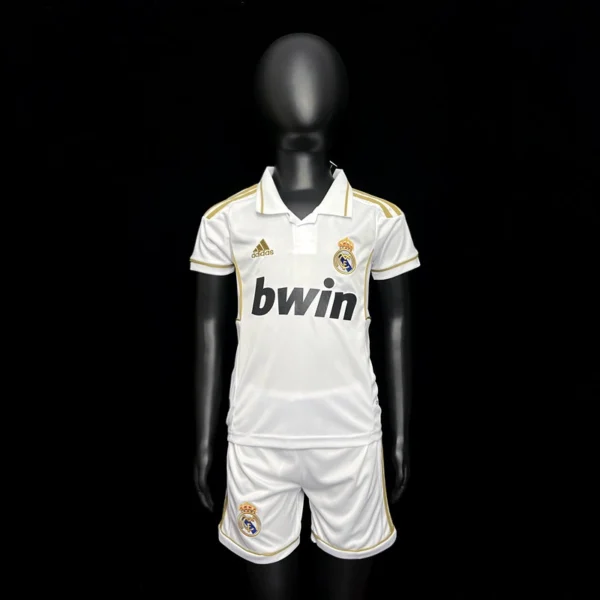 Real Madrid 2011-12 Home Kids Kit