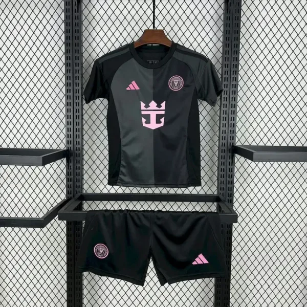 Inter Miami CF 2025-26 Away Kids Kit