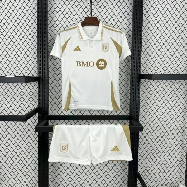 Los Angeles FC 2025-26 Away Kids Kit