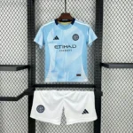 New York City FC 2025-26 Home Kids Kit