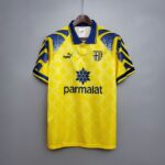Parma 1995-97 Yellow Retro Jersey