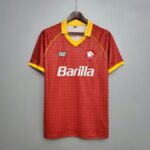 AS Roma 1990-91 Home Retro Jersey