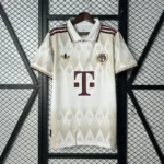 Bayern Munich 2025-26 White Gold Diamond 125th Anniversary Jersey
