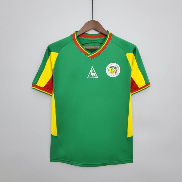 Senegal 2002-03 Green Retro Jersey