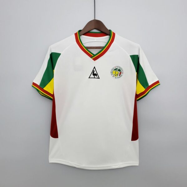 Senegal 2002-03 White Retro Jersey