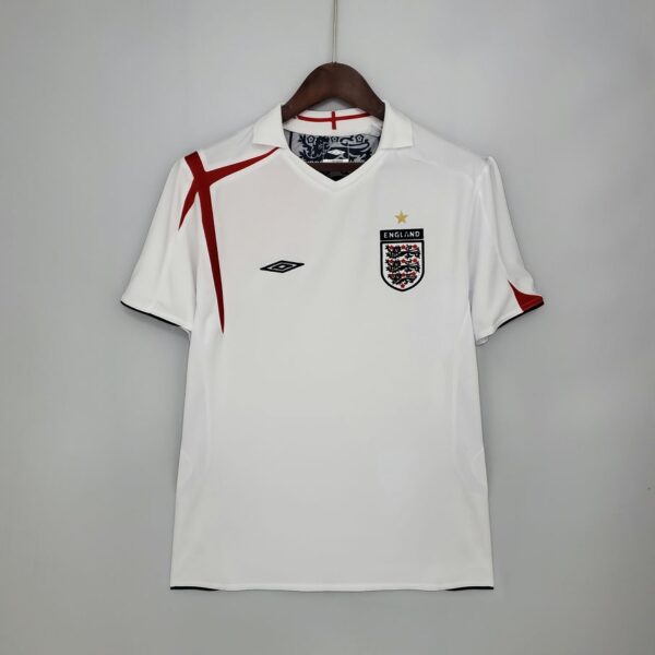 England 2006-07 Home Retro Jersey