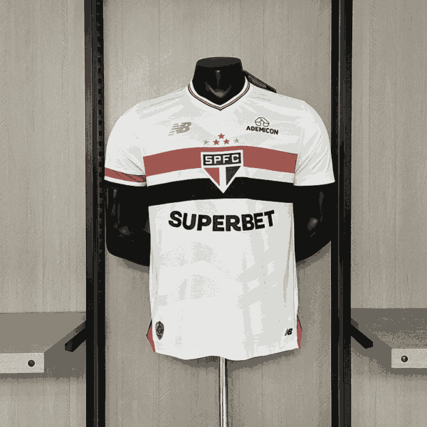 Sao Paulo 2025-26 Home Jersey Player Version