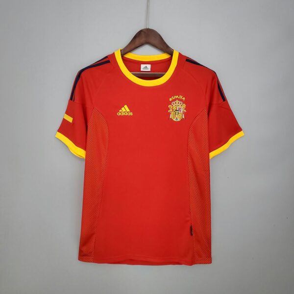 Spain 2002-03 Home Retro Jersey