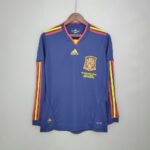 Spain 2010-11 Away Retro Long Sleeve Jersey