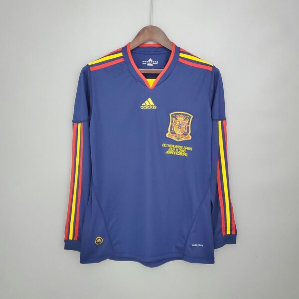 Spain 2010-11 Away Retro Long Sleeve Jersey
