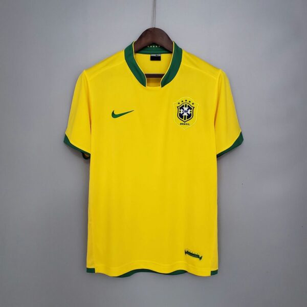 Brazil 2006-07 Home Retro Jersey