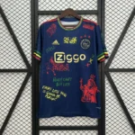 Ajax 2025-26 Dark Blue Reggae Graffiti Special Edition Jersey