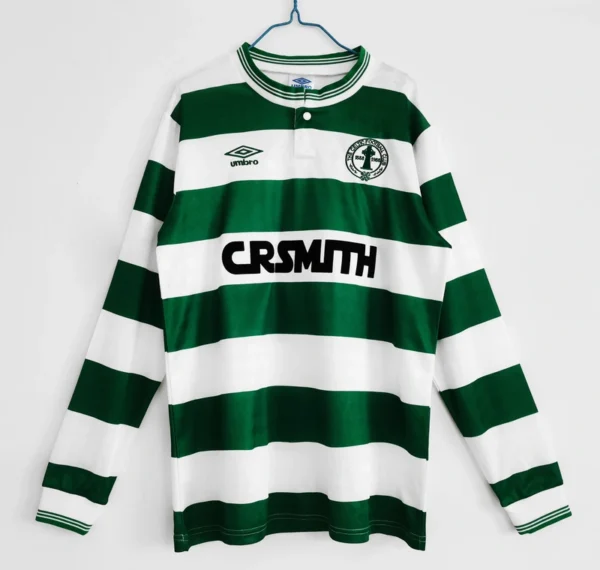 Celtic 1987-88 Home Retro Long Sleeve Jersey