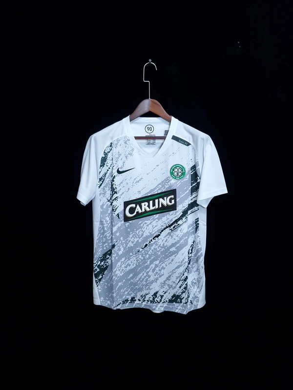 Celtic 2007-08 White Retro Jersey