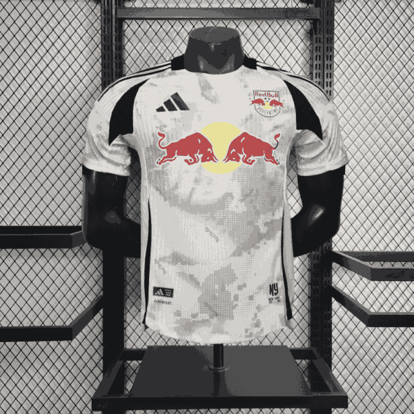 New York Red Bulls 2025-26 Away Jersey Player Version