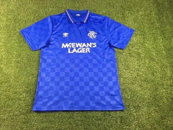 Rangers 1987-90 Home Retro Jersey