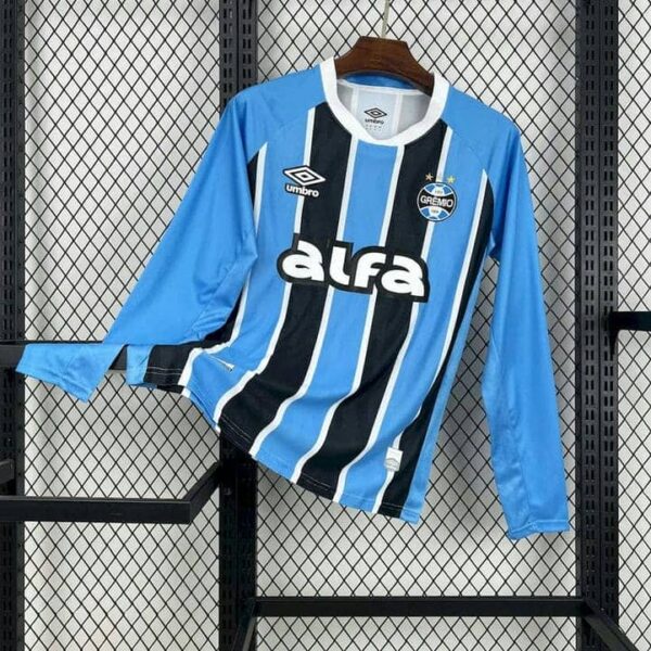 Gremio 2025-26 Home Long Sleeve Jersey Fan Version