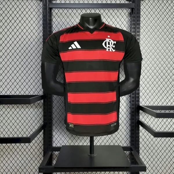Flamengo 2025-26 Home Jersey Player Version