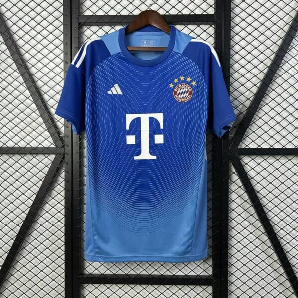 Bayern Munich 2025-26 Blue Gradient Goalkeeper Jersey