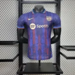 Barcelona 2025-26 Blue Red Vertical Line Special Edition Jersey Player Version - Image 2