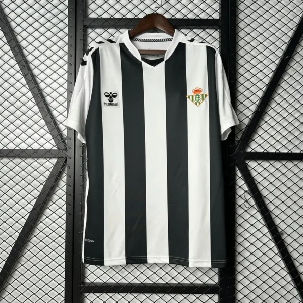 Real Betis 2025-26 Black White Stripes Special Edition Jersey
