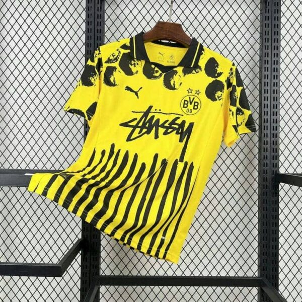 Borussia Dortmund 2025-26 Stussy Co-Branded Special Edition Jersey