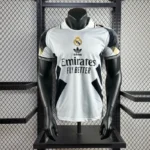 Real Madrid 2025-26 White Black Panel Special Edition Jersey Player Version