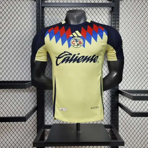Club America 2025-26 Cream Red Blue Diamond Special Edition Jersey Player Version