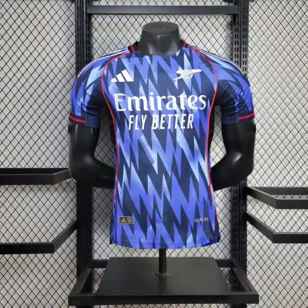 Arsenal 2025-26 Blue Lightning Special Edition Jersey Player Version