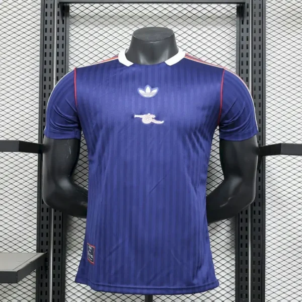 Arsenal 2025-26 Dark Blue Retro Special Edition Jersey Player Version