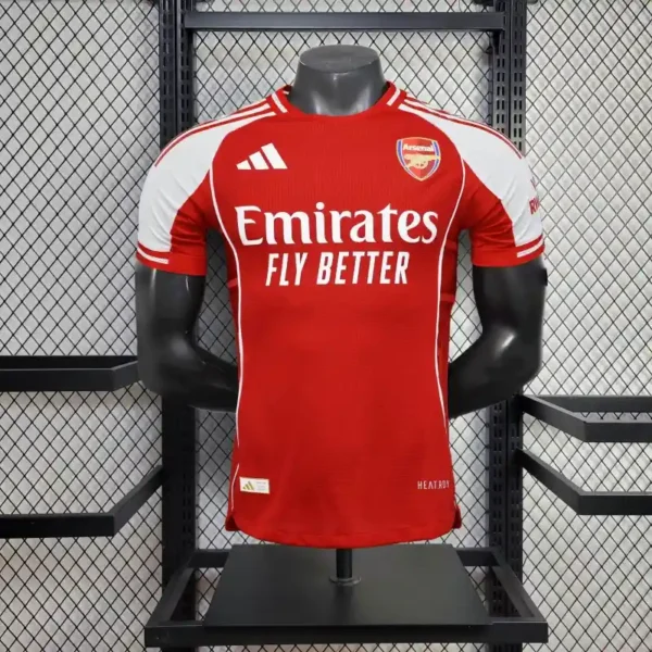 Arsenal 2025-26 Red White Special Edition Jersey Player Version