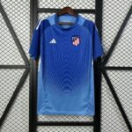 Atletico Madrid 2025-26 Blue Gradient with Wave Pattern Goalkeeper Jersey