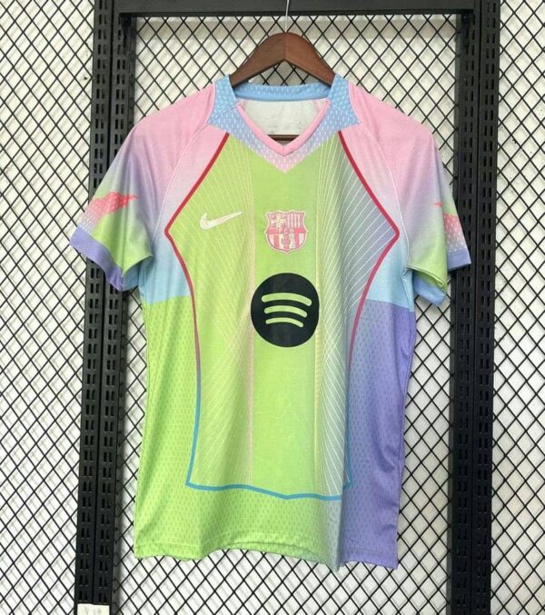 Barcelona 2025-26 Bamboo Green Pink Special Edition Jersey