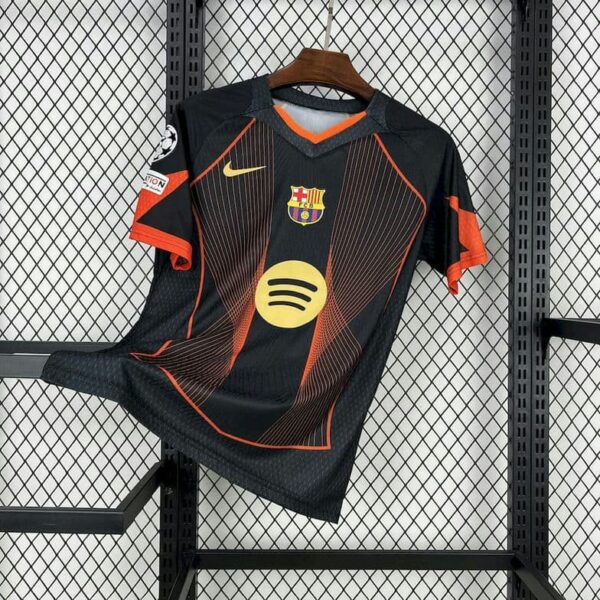 Barcelona 2025-26 Black Orange Special Edition Jersey