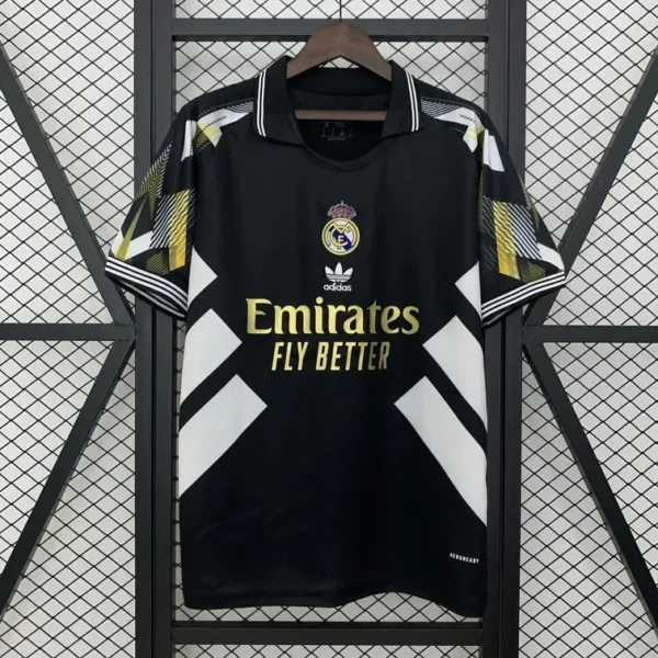 Real Madrid 2025-26 Black Gold Special Edition Jersey
