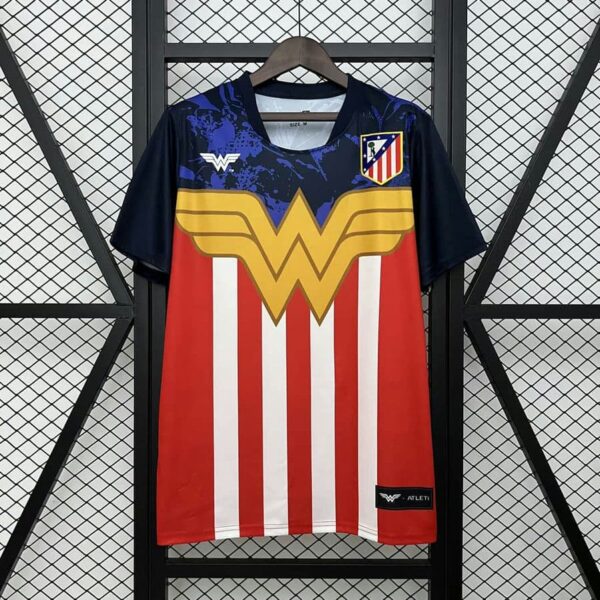 Atletico Madrid 2025-26 Wonder Woman Special Edition Jersey