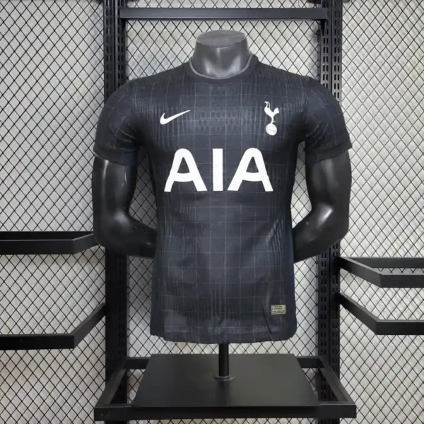 Tottenham Hotspur 2025-26 Black Grid Special Edition Jersey Player Version