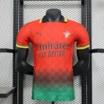 AC Milan 2025-26 Red Green Gradient Co-Branded Jersey Player Version