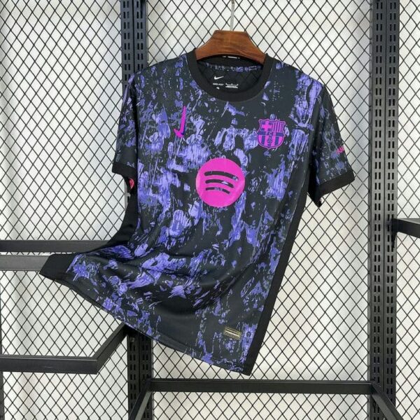 Barcelona 2025-26 Purple Black Pre-Match Training Jersey