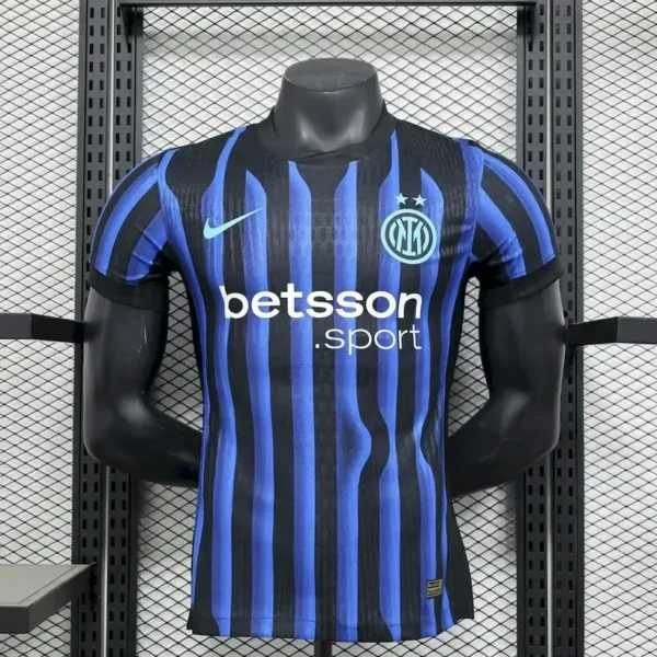 Inter Milan 2025-26 Home Jersey Player Version