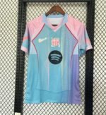 Barcelona 2025-26 Sky Blue Pink Special Edition Jersey