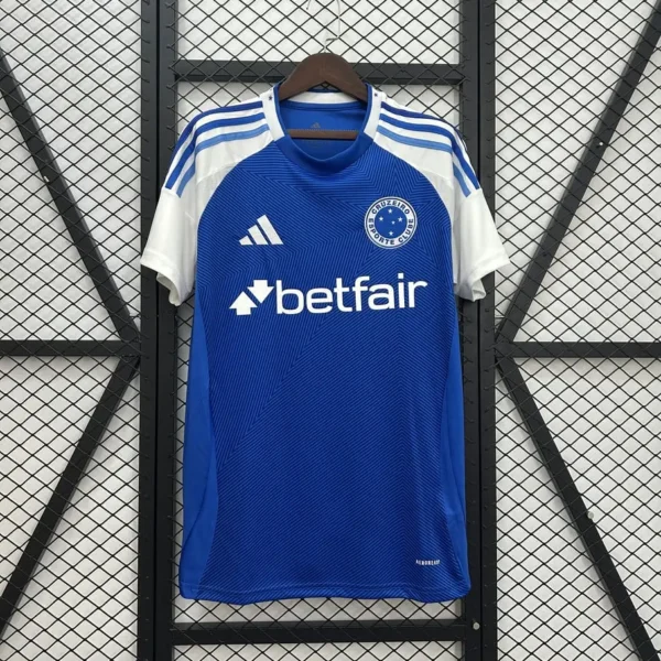 Cruzeiro 2025-26 Home Jersey Fan Version