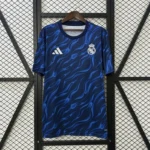 Real Madrid 2025-26 Blue Flames Training Jersey