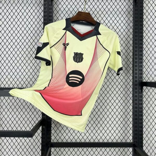 Barcelona 2025-26 Yellow Pink Special Edition Jersey