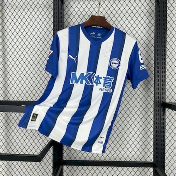 Deportivo Alaves 2025-26 Home Jersey Fan Version