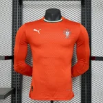 Portugal 2025-26 Home Long Sleeve Jersey Player Version