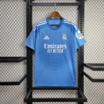 Real Madrid 2025-26 Blue Goalkeeper Jersey