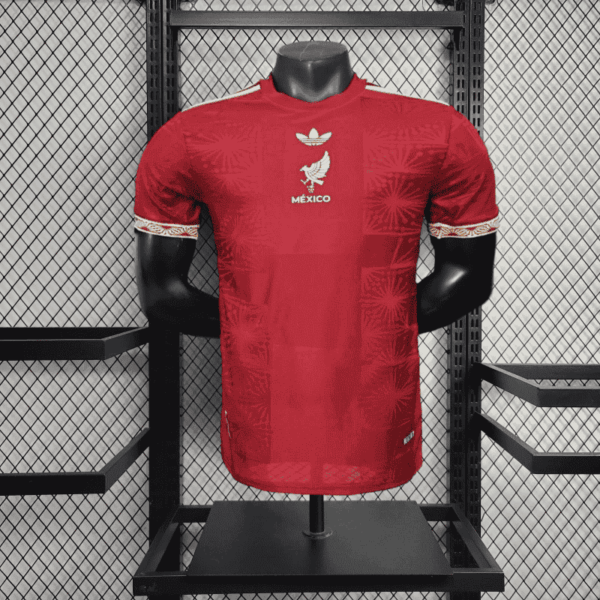 Mexico 2025-26 Gold Cup Edition Red Jersey Player Version