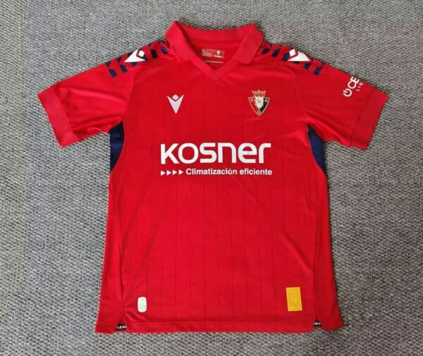 Osasuna 2025-26 Home Jersey Fan Version